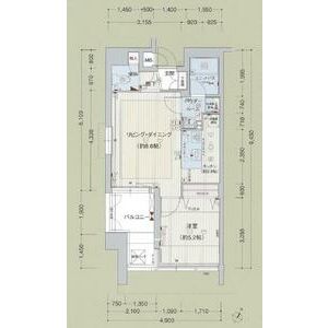 物件○○の間取り図