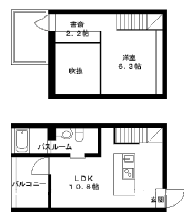 物件○○の間取り図