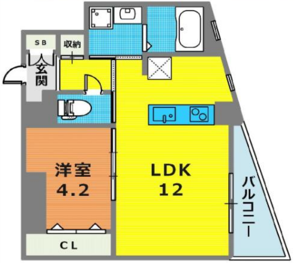 物件○○の間取り図