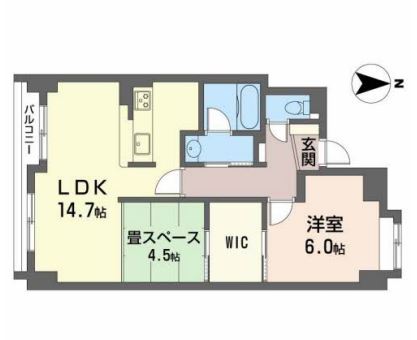 物件○○の間取り図