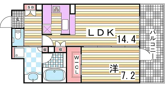 物件○○の間取り図