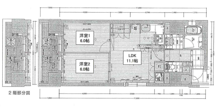 物件○○の間取り図