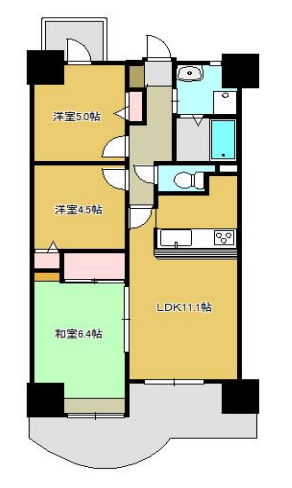 物件○○の間取り図