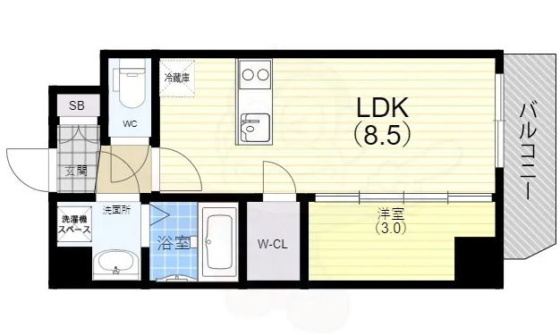 物件○○の間取り図