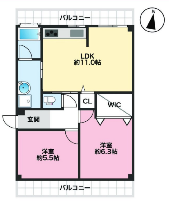 物件○○の間取り図