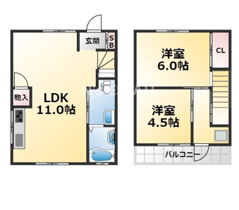 物件○○の間取り図