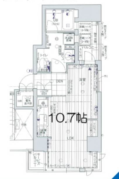 物件○○の間取り図