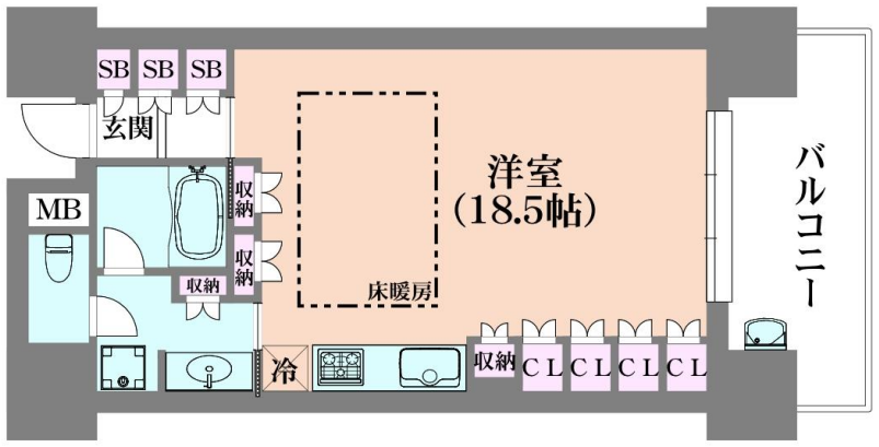 物件○○の間取り図