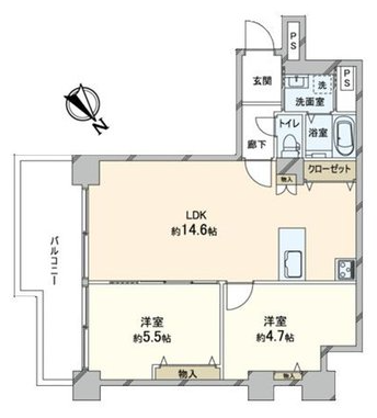 物件○○の間取り図