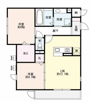 物件○○の間取り図