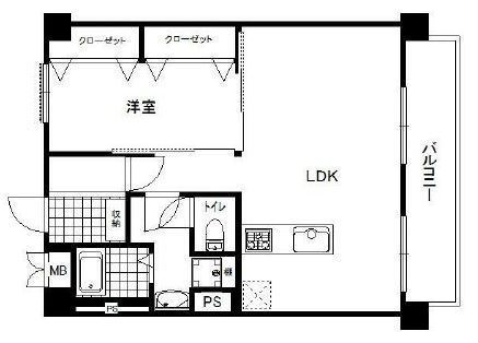 物件○○の間取り図