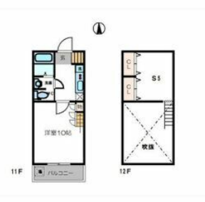 物件○○の間取り図