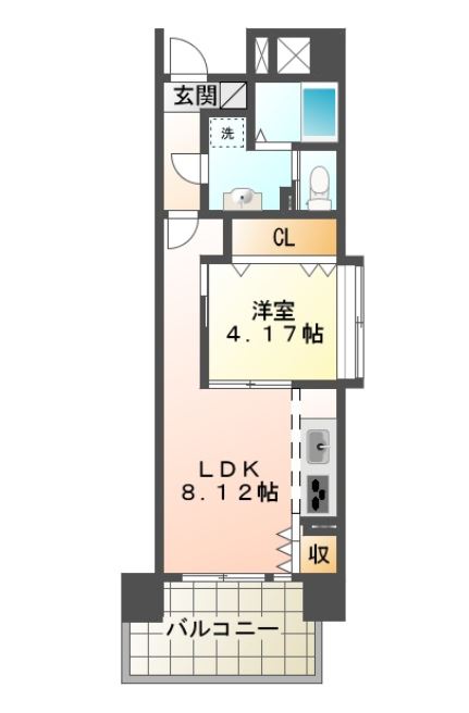 物件○○の間取り図