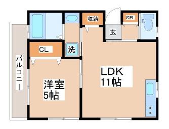 物件○○の間取り図