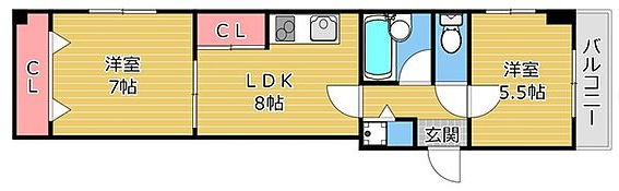 物件○○の間取り図