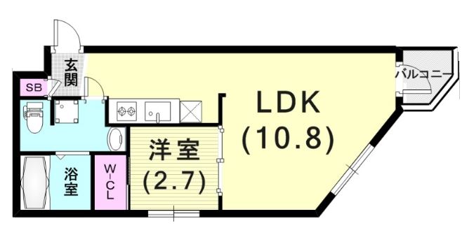 物件○○の間取り図