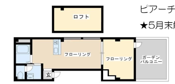 物件○○の間取り図