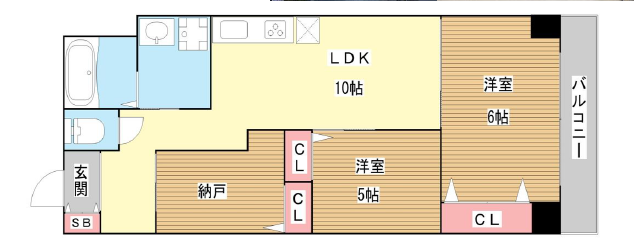 物件○○の間取り図