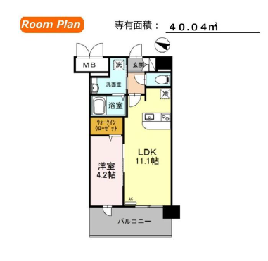 物件○○の間取り図