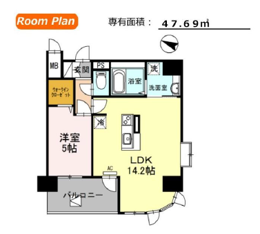 物件○○の間取り図