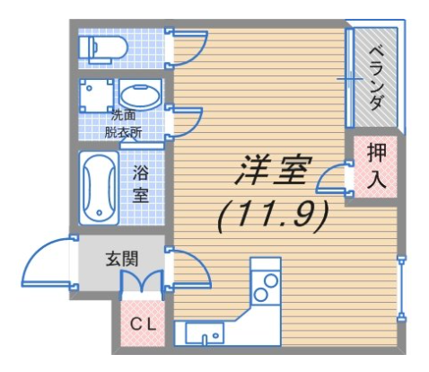 物件○○の間取り図