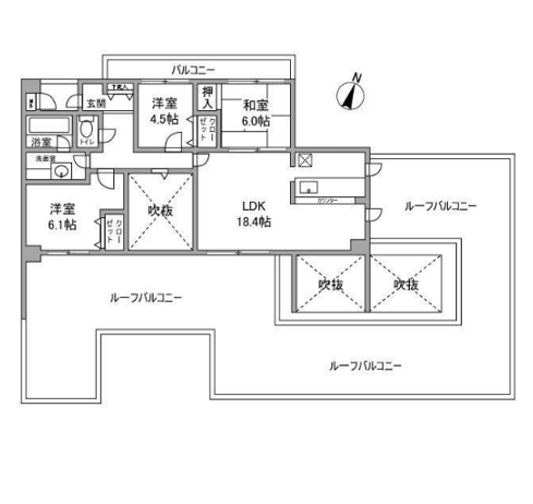 物件○○の間取り図