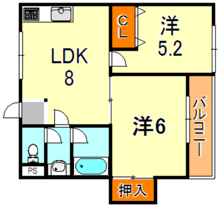 物件○○の間取り図