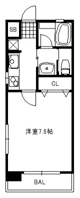 物件○○の間取り図