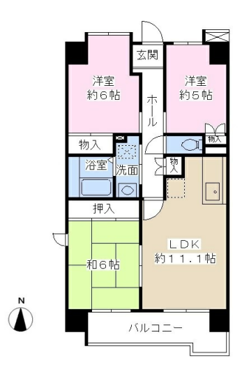 物件○○の間取り図