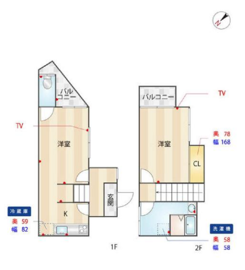 物件○○の間取り図