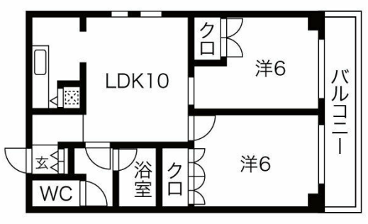 物件○○の間取り図