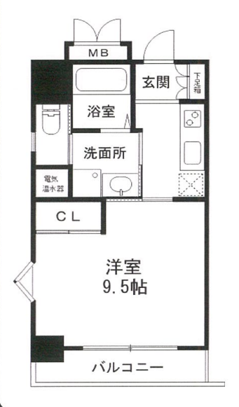 物件○○の間取り図