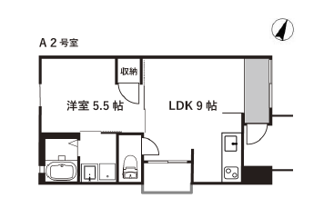 物件○○の間取り図