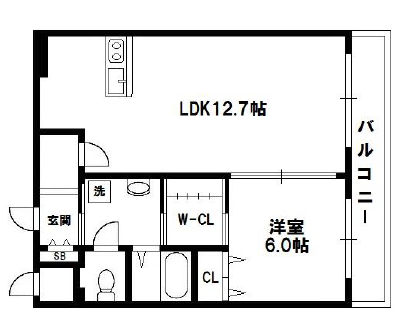 物件○○の間取り図