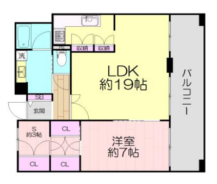 物件○○の間取り図