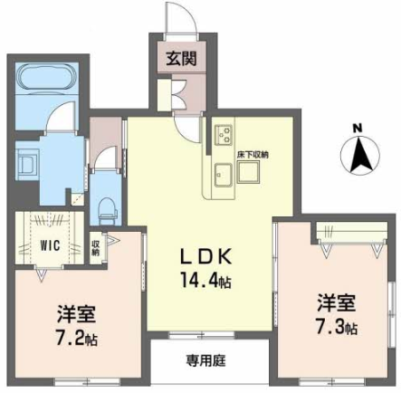 物件○○の間取り図