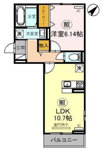 物件○○の間取り図