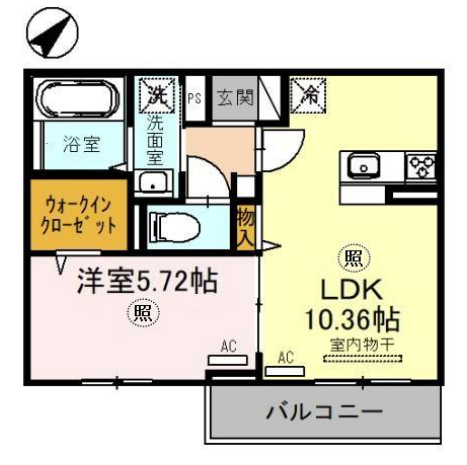 物件○○の間取り図