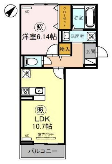 物件○○の間取り図