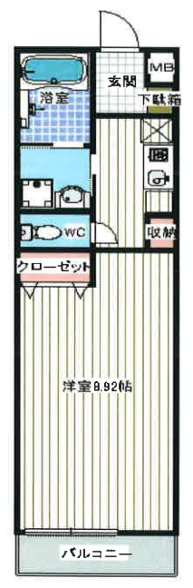 物件○○の間取り図