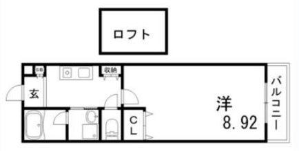 物件○○の間取り図