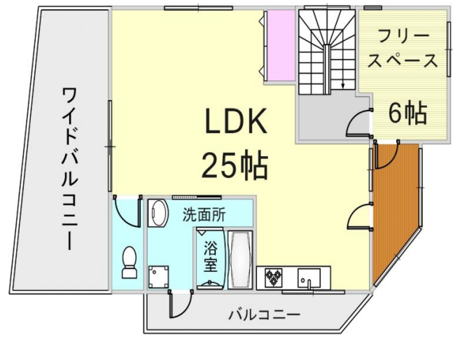 物件○○の間取り図