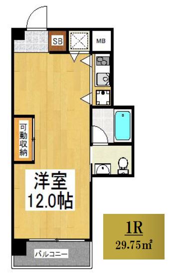 物件○○の間取り図