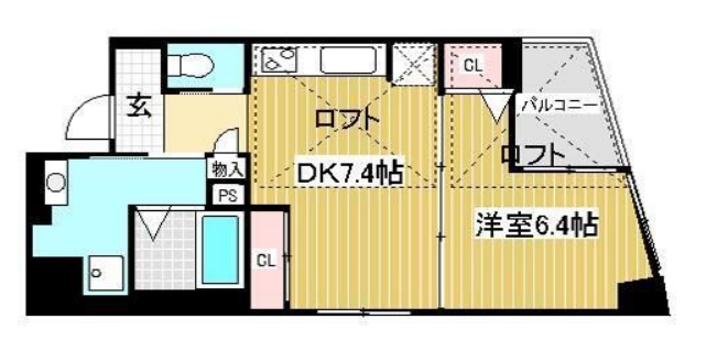 物件○○の間取り図