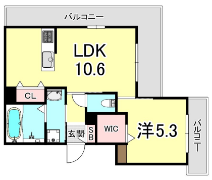 物件○○の間取り図