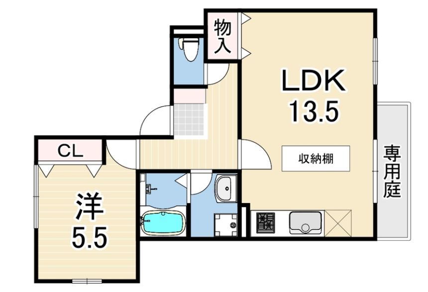 物件○○の間取り図