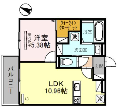 物件○○の間取り図