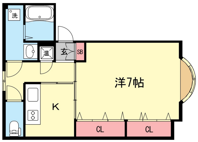 物件○○の間取り図