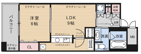 物件○○の間取り図