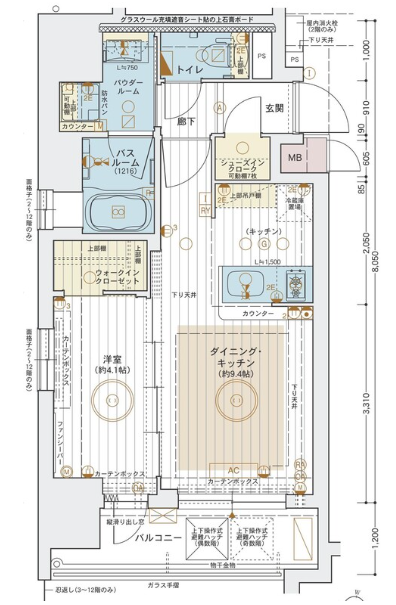 物件○○の間取り図